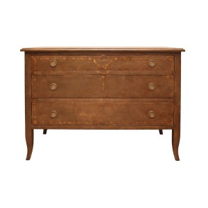 This custom wood bureau is from the brand, Patina. Images via Viyet.